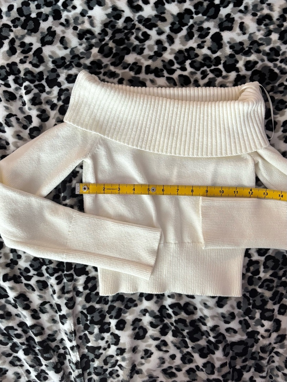 Urban Outfitters bp Cream Ribbed Knit Top